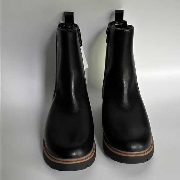 Art Class Chelsea Ankle Boots Faux Leather Black - Picture 7 of 12